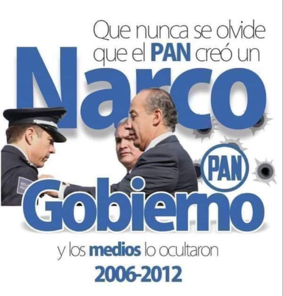 #21Jun

#Terca #Presente Querido Don @epigmenioibarra.

#CalderónNarco
#GeneroGarcíaLunaNarco
#CalderónSíSabía 
#CalderónAPrisión 
#FaltasTuCalderón 
#NiPerdónNiOlvido