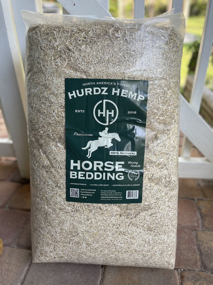 Hurdz Hemp is the best bedding in the world for your most prized horses. Avoid equine asthma with our almost dust-free absorbent hemp bedding. 
#hemp #equineasthma #hempbedding #hurdzhemp