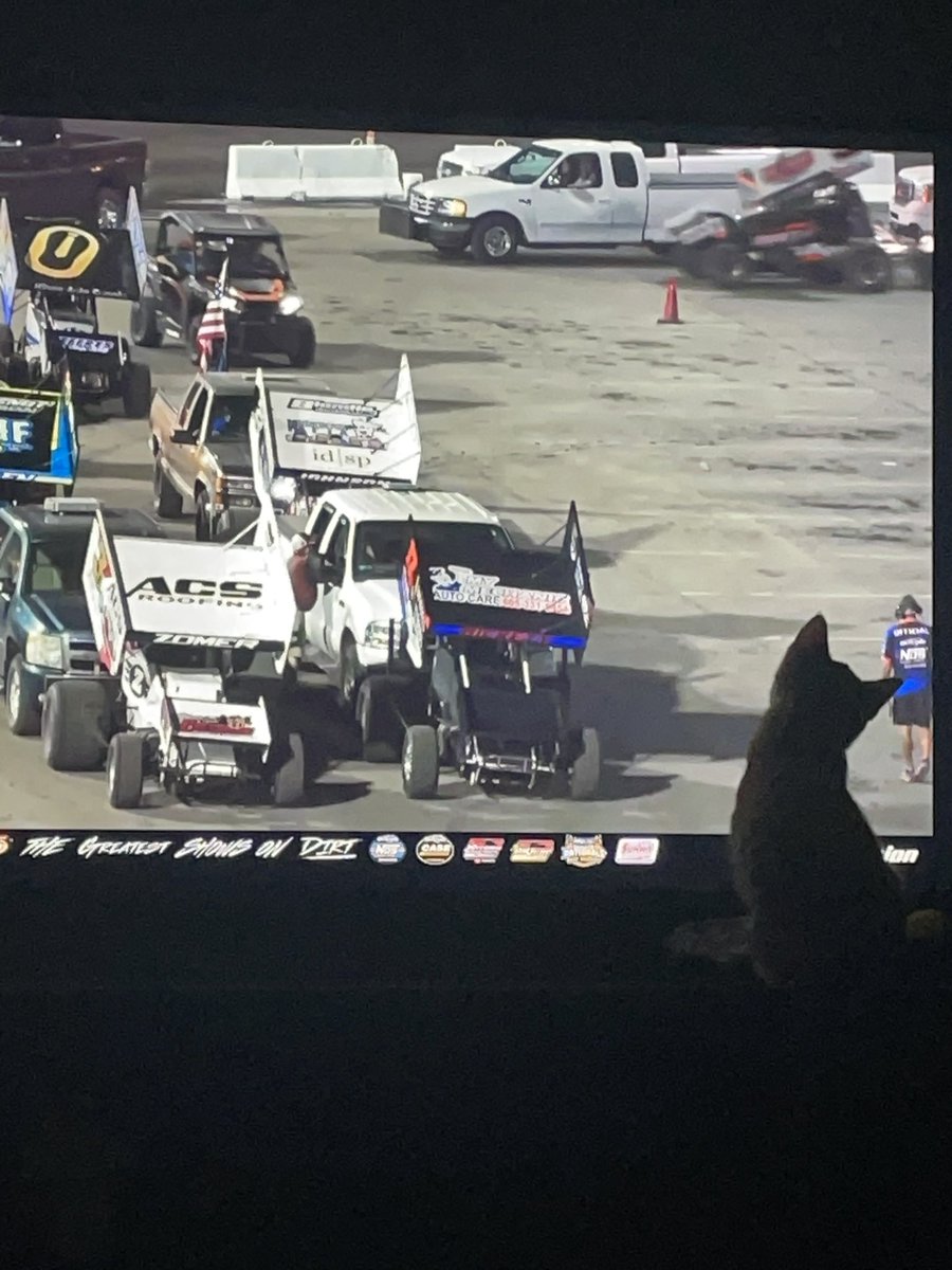 TerryMoJr63's tweet photo. Thinking our newest baby Gus is definite a @dirtvision  @WorldofOutlaws  fan let’s go @KyleLarsonRacin.. https://t.co/2KOjiqJqTK