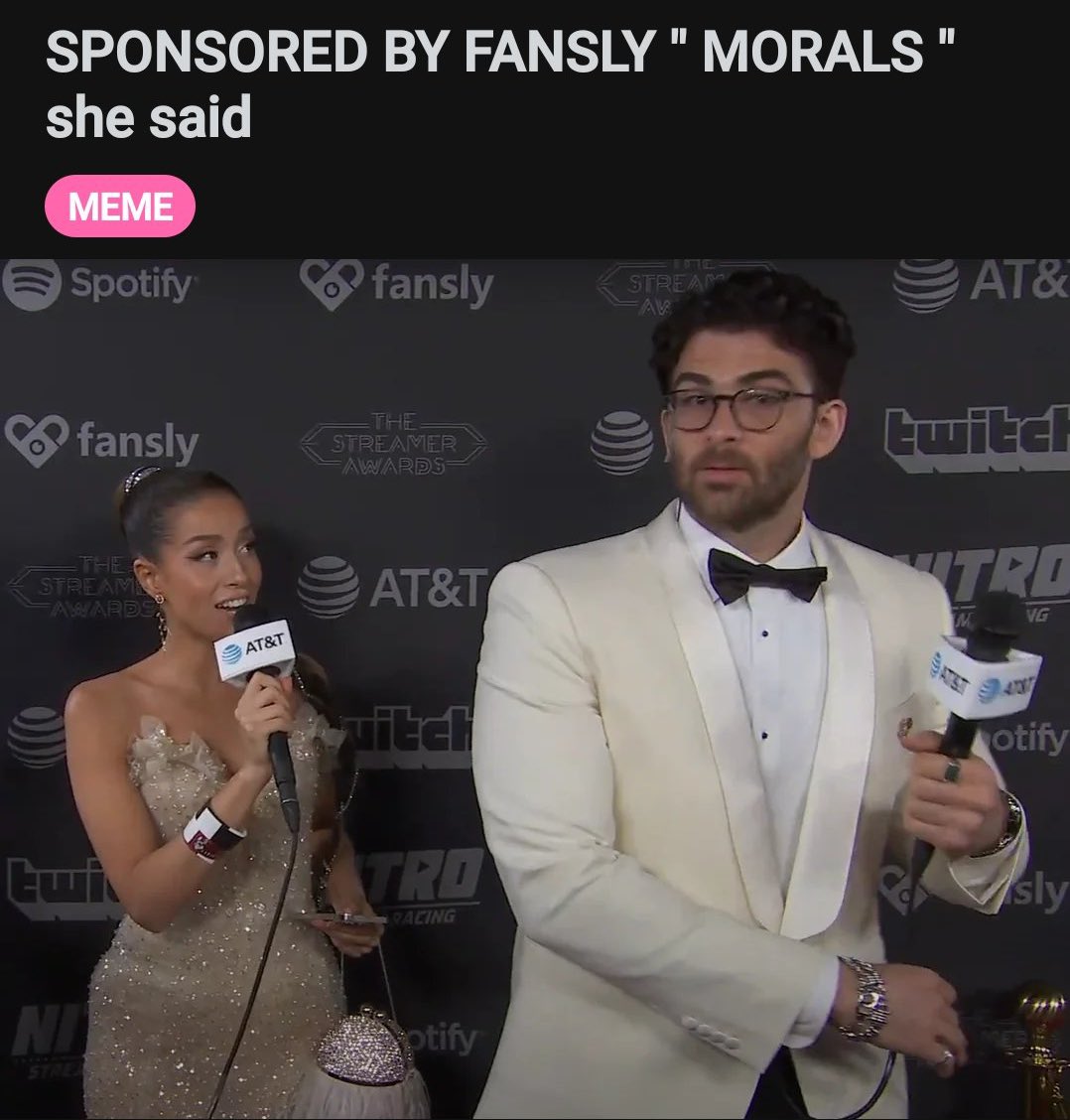 FearedBuck's tweet image. pokimane : morals $ ethics

also pokimane few months ago :