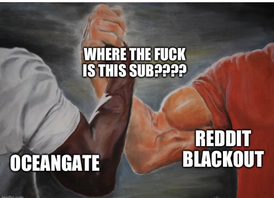 #oceangate #RedditBlackout