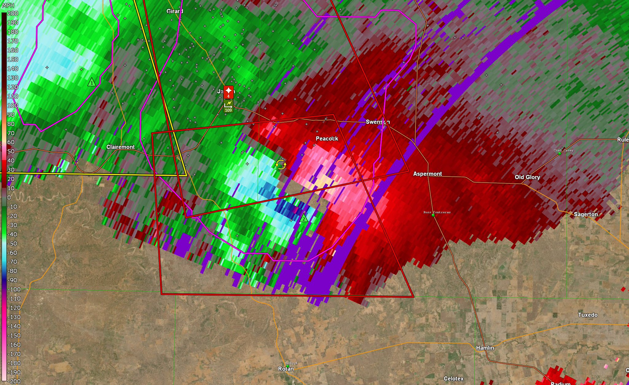 Max Archer on Twitter "Likely another strong tornado ongoing south of