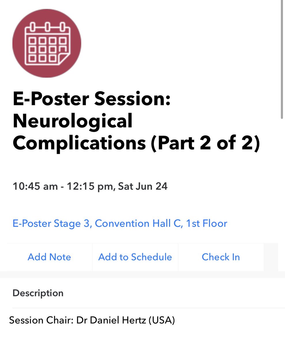 Dr Hannah Rose Wardill (@hannahrwardill) on Twitter photo <a href="/JacquiScott0/">Jacqui Scott</a> <a href="/CancerCareMASCC/">MASCC</a> And finally <a href="/MayaRDavies/">Maya Davies</a> will present her incredible work evaluating patterns of neurotoxicity in stem cell derived neuroprogenitor cells and how this relates to cognitive impairment in #paediatric patients. <a href="/Supp_Care4Kids/">SupportiveCareforKids</a> <a href="/CancerCareMASCC/">MASCC</a>
Come say hi! <a href="/JacquiScott0/">Jacqui Scott</a> <a href="/CancerCareMASCC/">MASCC</a> And finally <a href="/MayaRDavies/">Maya Davies</a> will present her incredible work evaluating patterns of neurotoxicity in stem cell derived neuroprogenitor cells and how this relates to cognitive impairment in #paediatric patients. <a href="/Supp_Care4Kids/">SupportiveCareforKids</a> <a href="/CancerCareMASCC/">MASCC</a>
Come say hi!