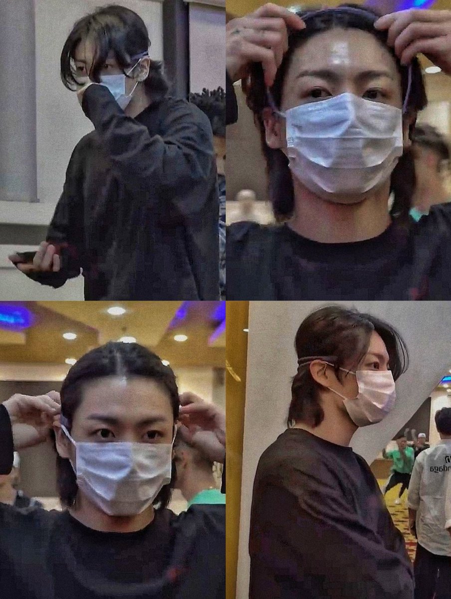 archivesgguks's tweet image. his hair, i’m so in love