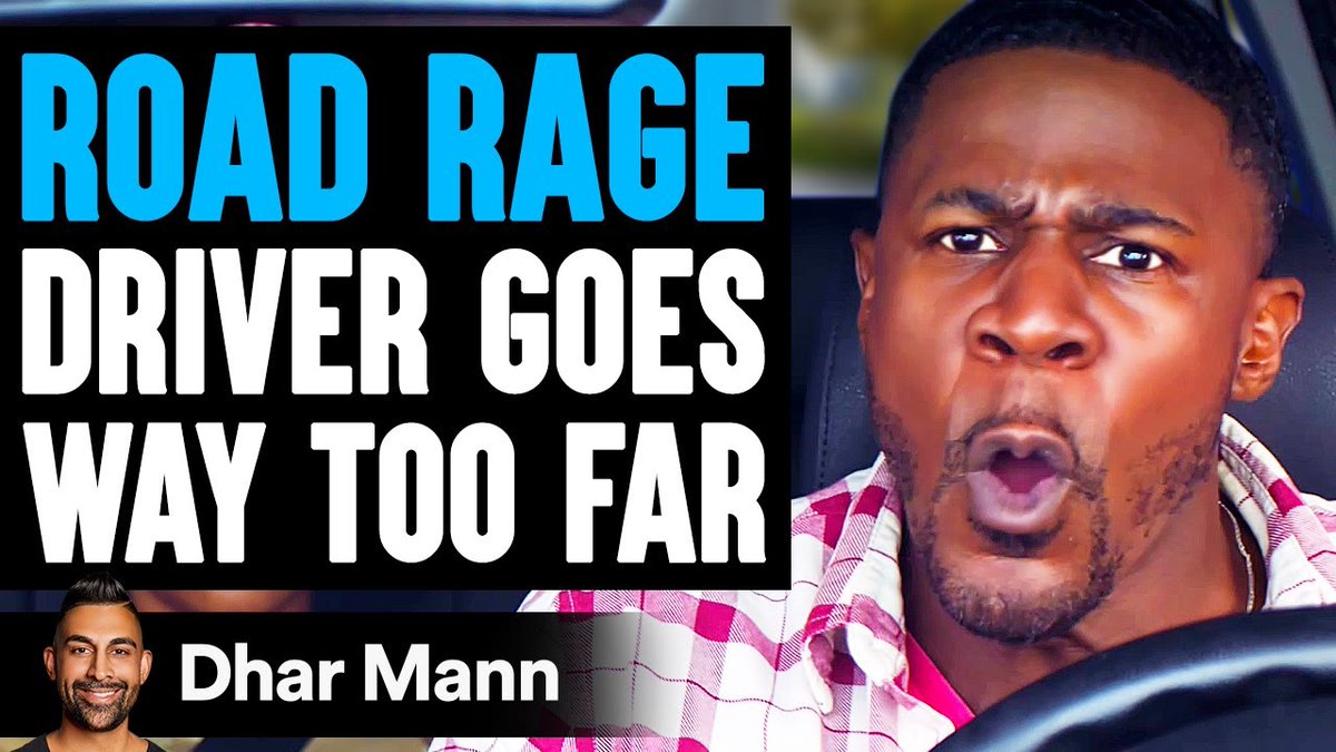 Dhar Mann on Twitter "ROAD RAGE Driver GOES TOO FAR, What Happens Next Is Shocking Dhar Mann