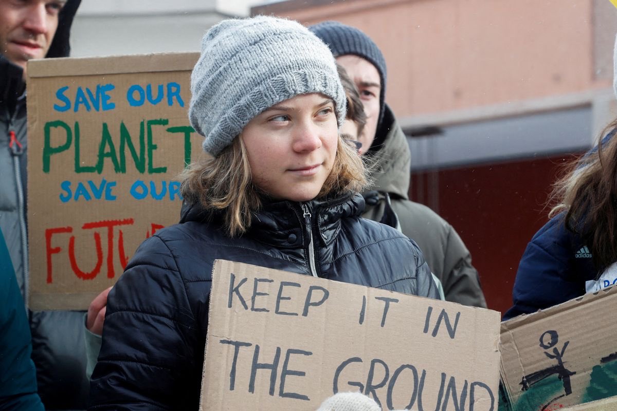 #FridaysForFuture #GretaThunberg