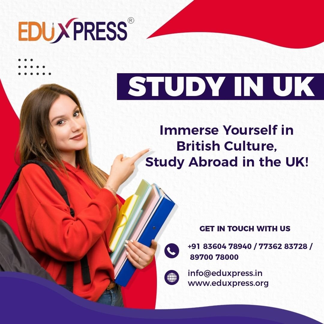 Contact us today to know more - +91 89700 78000 / 83604 78940 / 77362 83728
eduxpress.org/study_abroad
#studyabroad #StudyUK #eduxpress #ukvisa #studyinukfromindia #studyinukwithoutielts #UKStudentVisa #ukstudyabroad2023