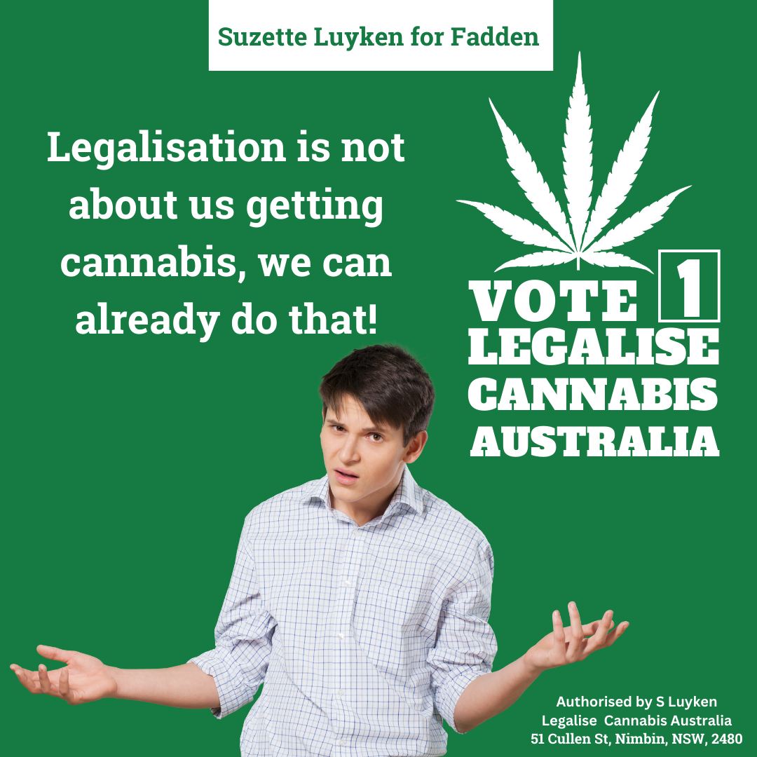 There’ve been >700,000 arrests in Australia for cannabis-related offences since 2010. >90% merely for possessing or consuming. Legalisation will significantly reduce the black market, estimated to generate organised crime profits of $8 billion/annum. #faddenbyelection #qldpol