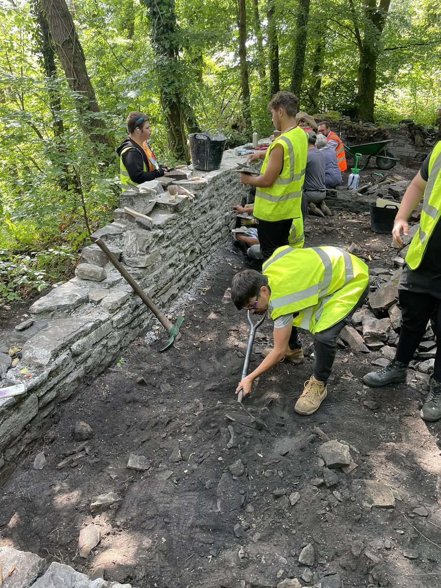 <a href="/nptcmaesteg/">Maesteg Construction Centre of Excellence</a> students became the stars of ITVs #coastandcountry showcasing their #heritage skills, at Parc Graig Gwladas. We <a href="/nptcgroup/">Grŵp Colegau NPTC Group of Colleges</a> are so proud on how far they have come, a massive well done guys 😃 #heritage #skills #limepointing #stonemasonry #itv #nptcgroupofcolleges