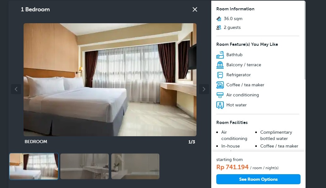 MadeLukman2's tweet photo. Hallo semuanya aku ada jual voucher hotel atria residences nih buat 2-3 jul, tadinya aku booking untuk nonton konser dewa 19.
siapa tau ada yang minat juga bisa langsung dm aku ya, aku jual 600k aja
kapan lagi 600k udah dapet di atria + ada buthtub nya
#hotelmurah #hoteltangerang https://t.co/L3qL3sF9XA