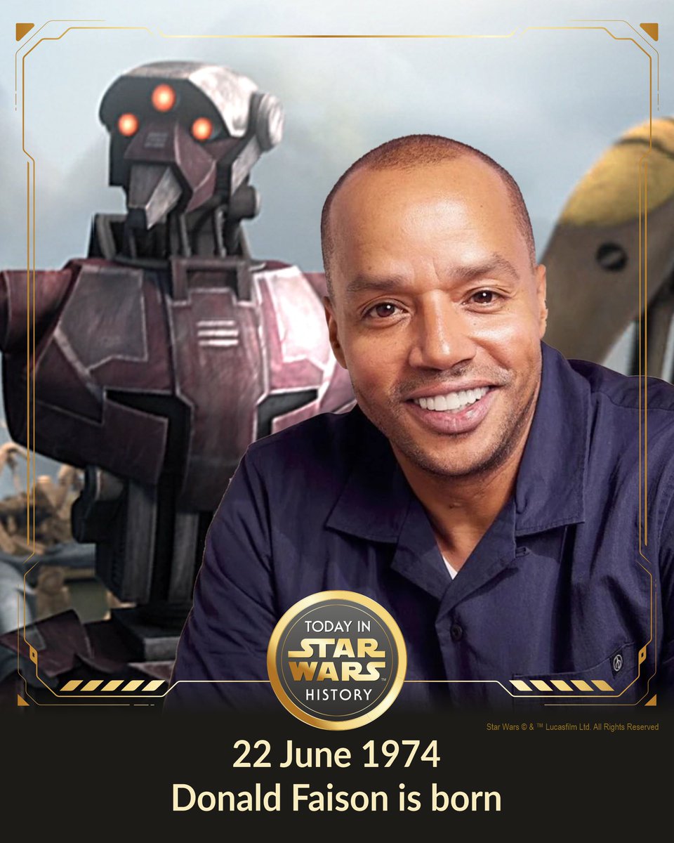 22 June 1974 #TodayinStarWarsHistory  'It's a trap, you fools. Open fire!' #TacticalDroid #DonaldFaison