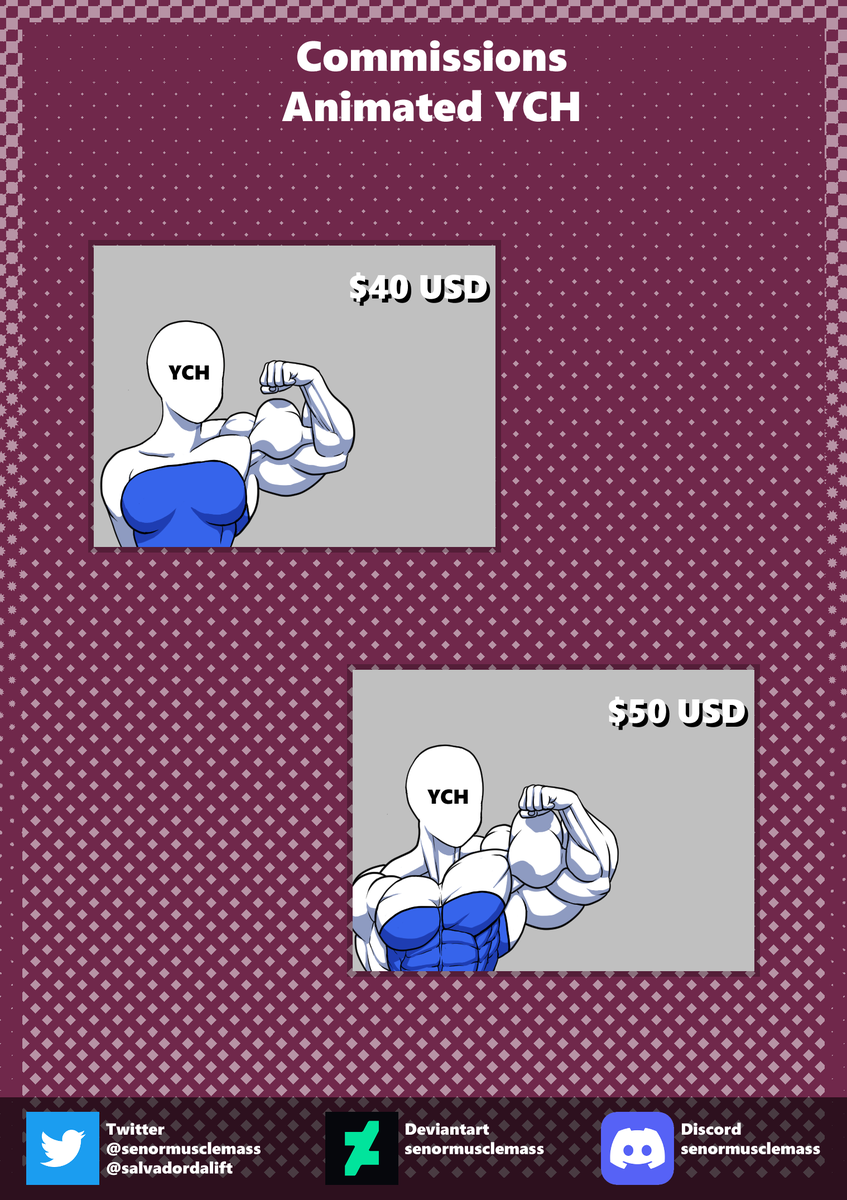 Señor Muscle Mass (OPEN) tweet media