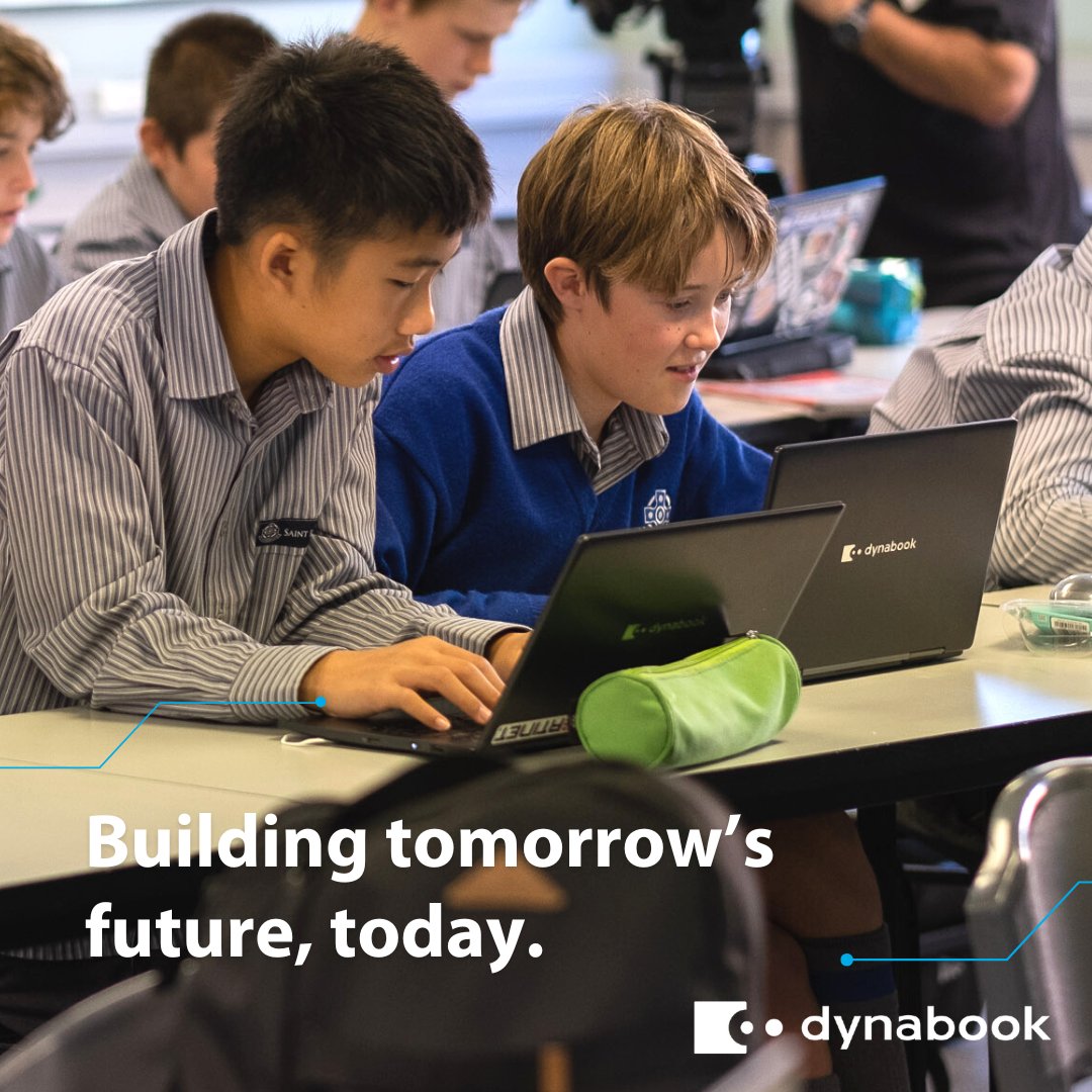 'We are very proud of what Saint Kentigern has achieved, and knowing that we have been part of their world-class program and technology journey for over 25 years,” said Angela Walker, General Manager, Dynabook ANZ.

#DynabookANZ #TechnologyForStudents #LearningWithoutLimits