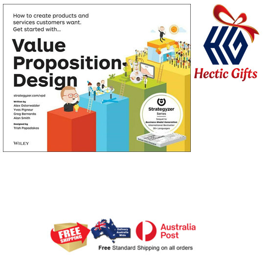 Learn how to design Value Propositions that will make customers want to buy!

ow.ly/Zti750I08GI

#New #HecticGifts #Wiley #ValuePropositionDesign #Marketing #BusinessBook #ValuePropositions #FreeShipping #AustraliaWide #FastShipping
