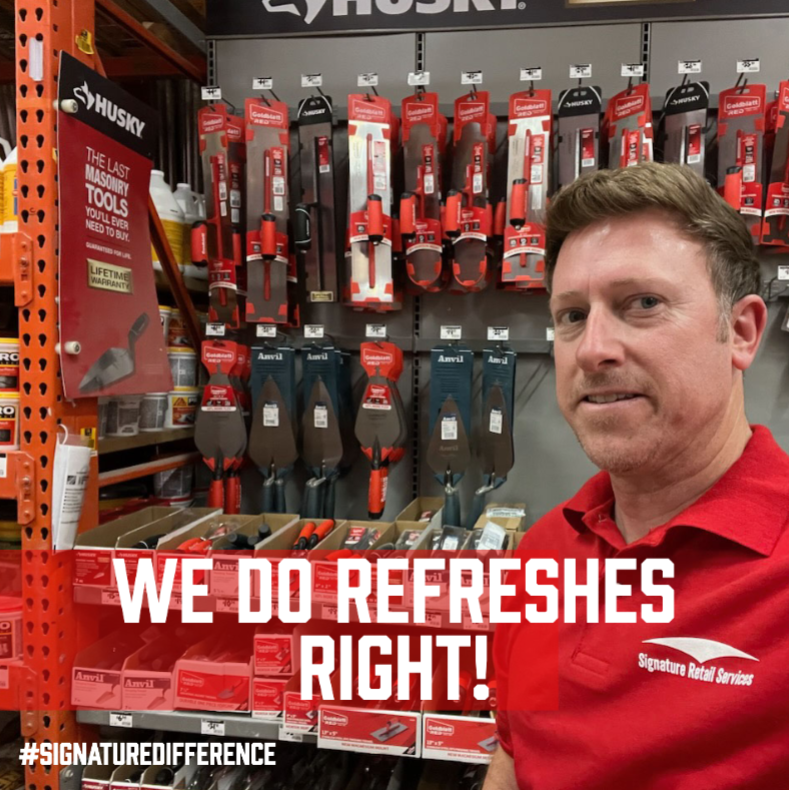 SigRetail's tweet photo. If your products need a refresh you know who to call! https://t.co/kMORxmeZEm