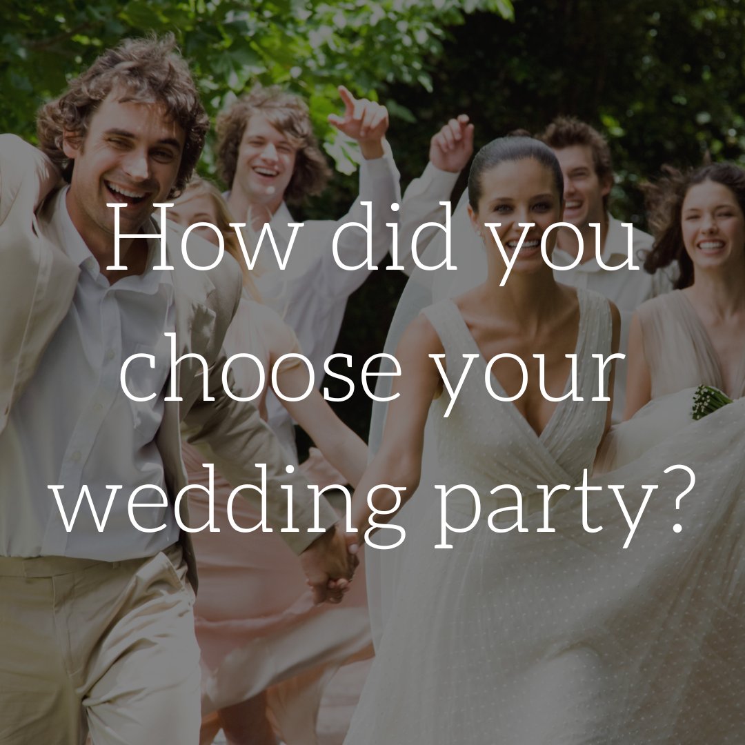How did you choose your wedding party? 

#Wedding #WeddingDay #Bride #Groom #WeddingVideography #WeddingInspiration #WeddingIdeas #WeddingStyle #WeddingPlanning #WeddingCelebration