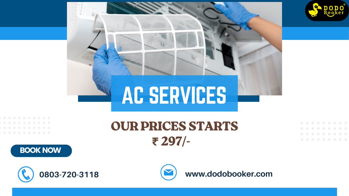 Don't let a faulty AC spoil your comfort. Let us fix it for you

Book Now- dodobooker.com/en/list
Call Us For More Information- 0803-720-3118

#acrepair #accleaning #airconditioningservice #airconditioningrepair #airconditioninginstallation #airconditioningmaintenance  #hyd