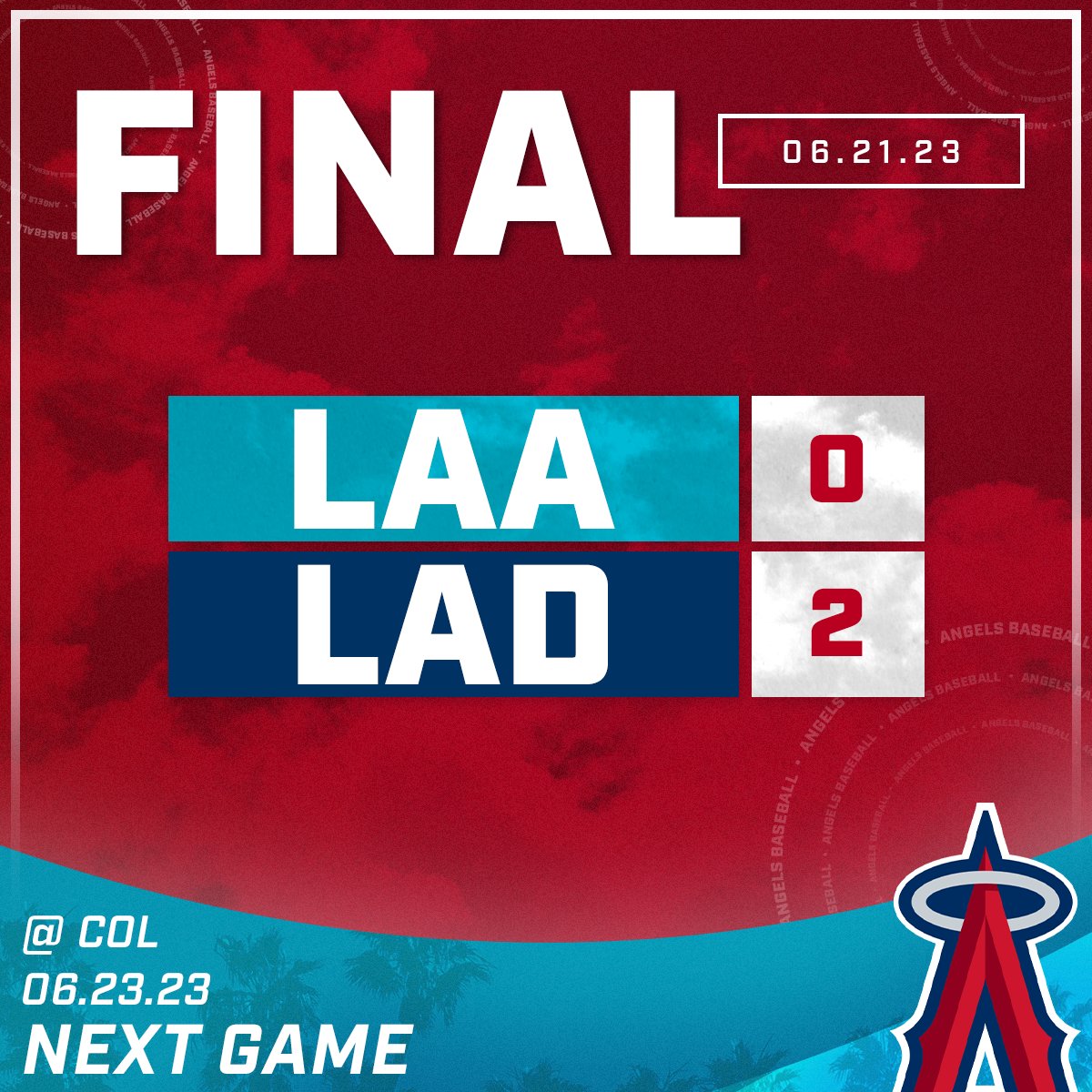 Los Angeles Angels On Twitter FINAL Angels 0 Dodgers 2 los-angeles-angels-on-twitter-final-angels-0-dodgers-2