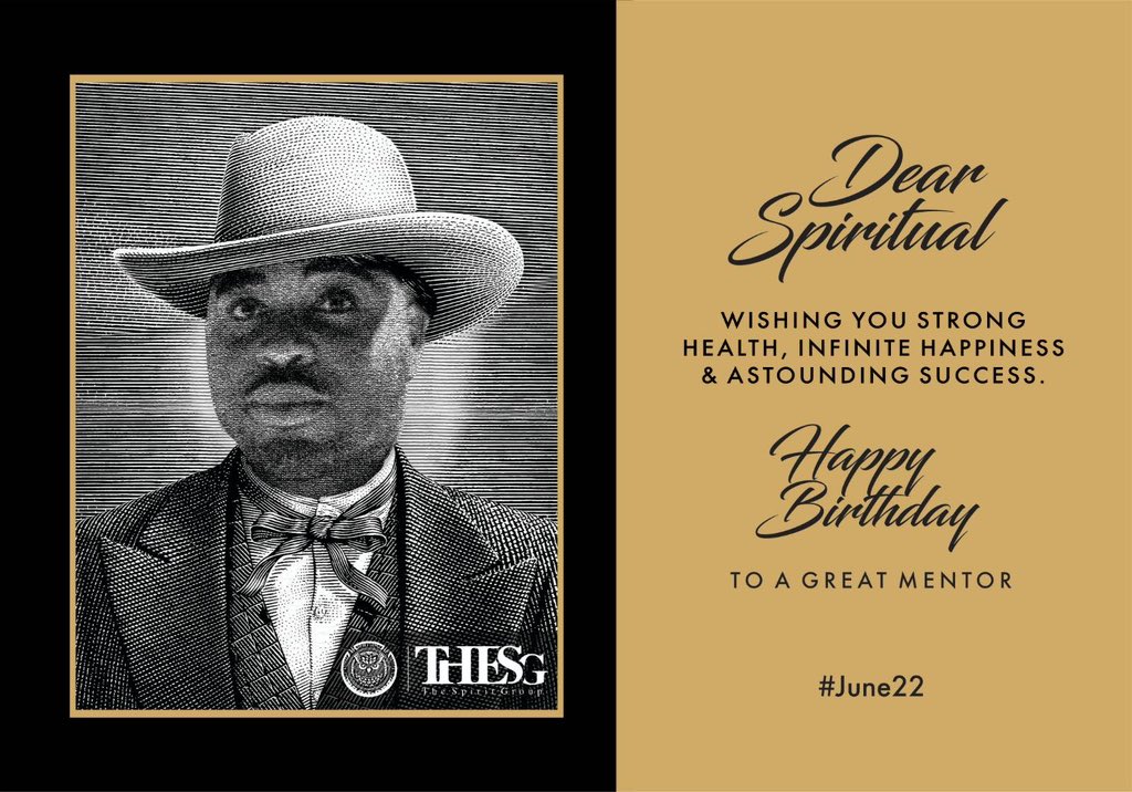 _TheSpiritGroup's tweet image. To you our 001 @_spiriituaL,
Many happy returns to you today.
May God look upon you and favor you with all of his joy and wisdom, for you truly deserve every blessing that comes your way.
Happy birthday to you. May you enjoy your special day.
#WorldSpirituaLDay🦉