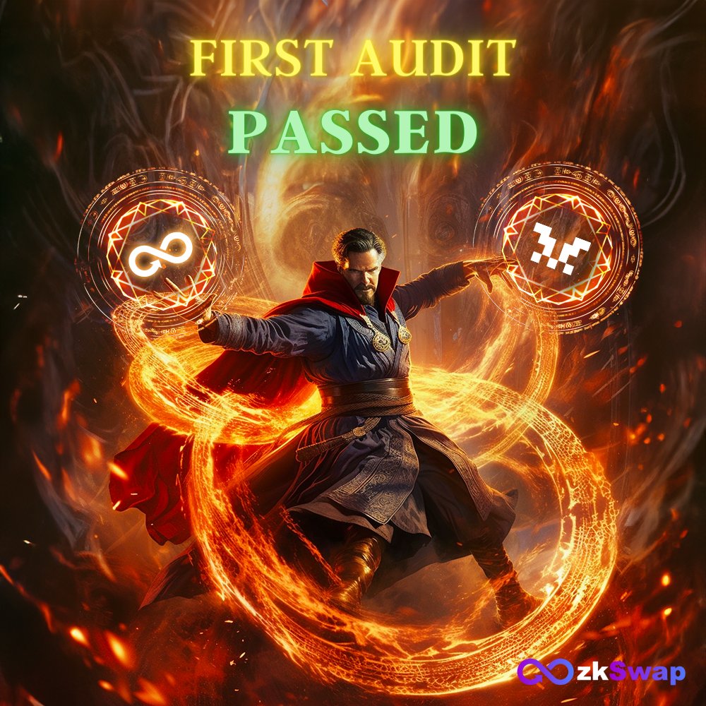 📢 The First Audit for Mainnet contracts PASSED MythX Audit with 0 issue! 📑 Reports is on our GitHub with a Green Badge given by @mythx_platform 🔒 Several other audits are in process as well💪 🌐 Report: github.com/ZkSwapFinance/… ✅ Badge: github.com/ZkSwapFinance/…