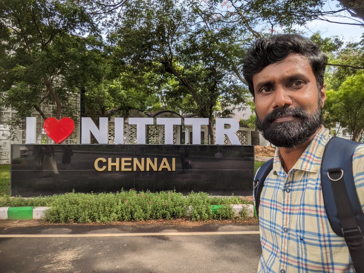 At NITTTR Chennai Campus for IDE Bootcamp #AICTE #MoE #innovation #bootcamp #innovationcell