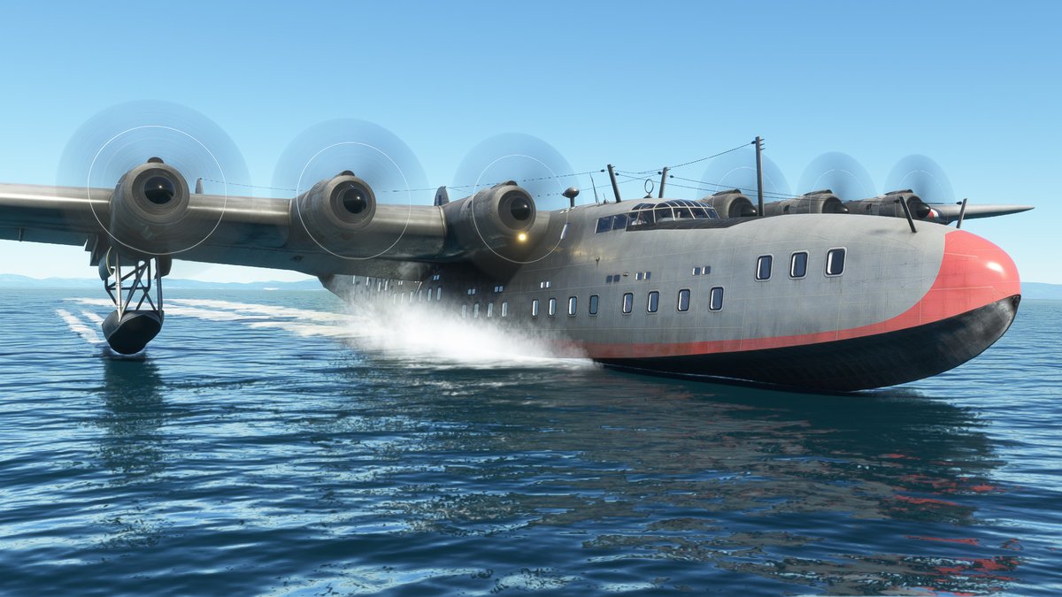 ローカルレジェンド機「ラテコエール 631」。 空中では引込みフロート