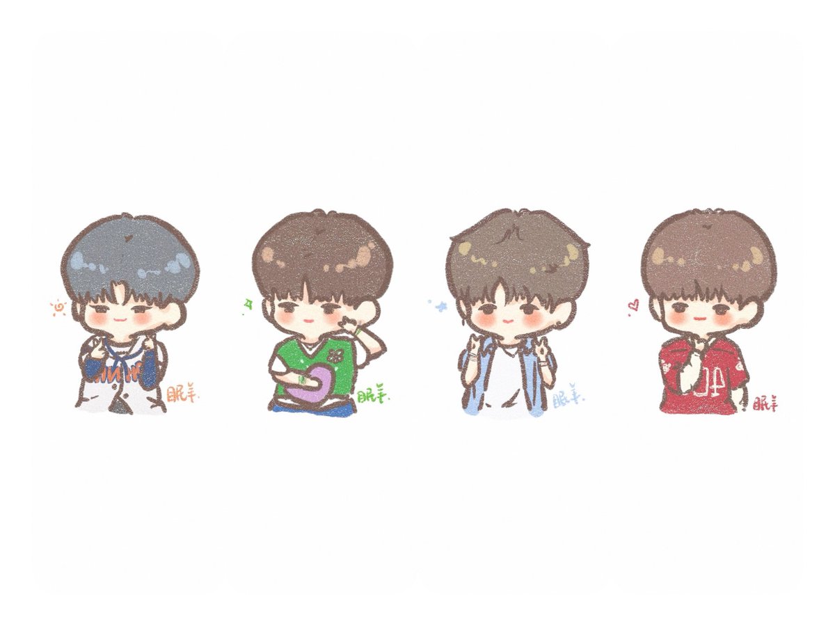 아기들🥰
#박한빈 #이정현 #문정현 #박지후 #Fanarts