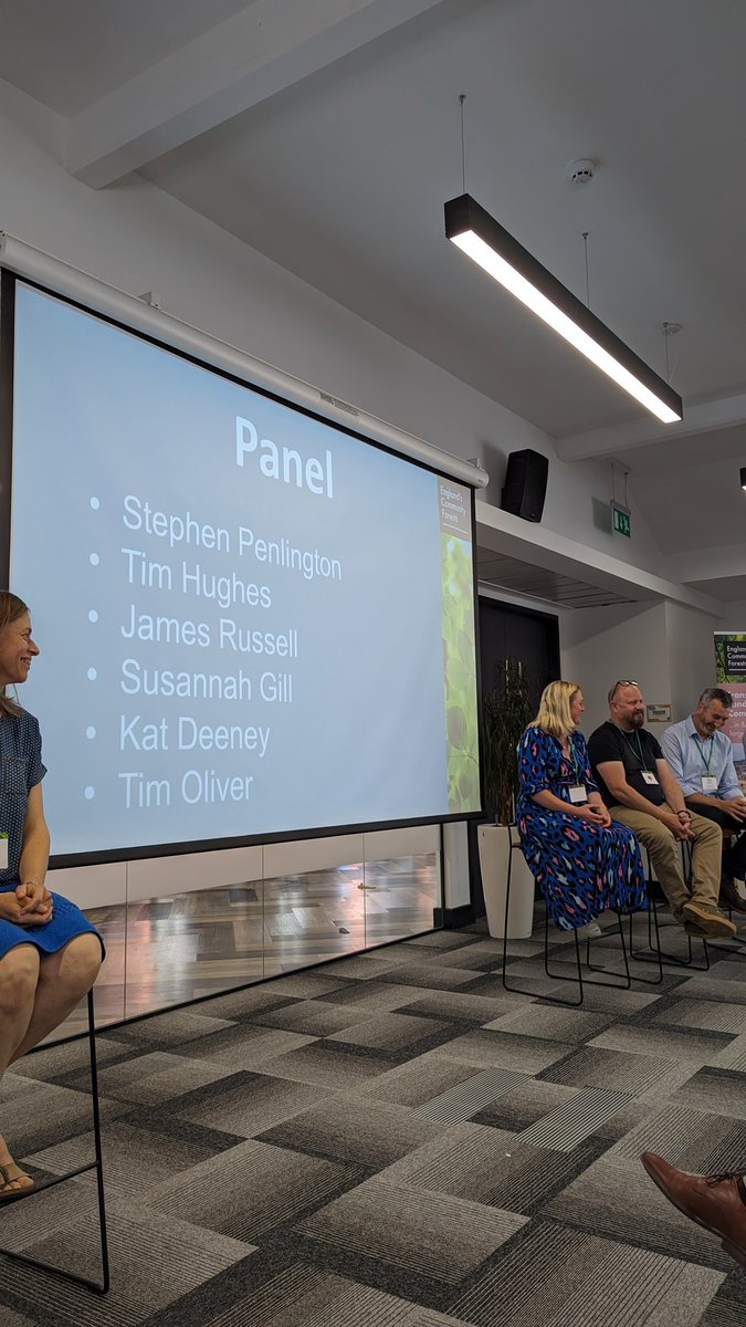 Tasha Savage (@tashalsavage) on Twitter photo Our panel session is kicking off 🌲 We've got some great speakers, I'm sure we'll be learning lots! <a href="/CommForestTrust/">Community Forest Trust</a> #ECF2023 Our panel session is kicking off 🌲 We've got some great speakers, I'm sure we'll be learning lots! <a href="/CommForestTrust/">Community Forest Trust</a> #ECF2023