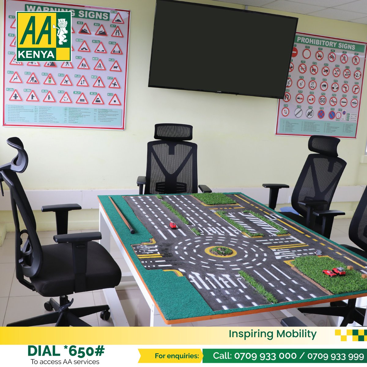 What comes to your mind when you see the model townboard? 
Admin: Usiinue gari si ndege 
#AAKenyacares #InspiringMobility
