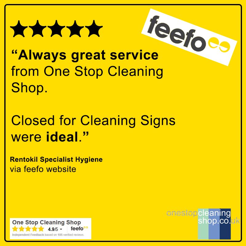 Yet another example of why we are Platinum Service Award winners with @Feefo_official for the second year in a row! 🤩💛 #FeefoTrusted #cleaning #business #feefo #award #winner #awardwinners #feefotrusted2023 #ecofriendly #environmental