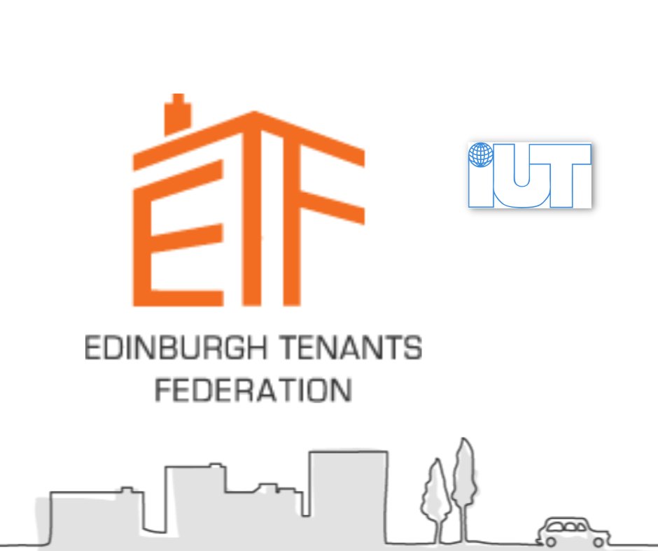 🆕We are delighted to announce that Edinburgh Tenants Federation are now a member of IUT 🏘️🏴󠁧󠁢󠁳󠁣󠁴󠁿

More⬇️
edinburghtenants.org.uk/about-edinburg…

#tenants #tenantsrights #SocialHousing #HousingFirst #HousingCrisis #Right2Housing