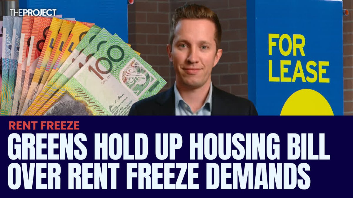 The Project on Twitter "Labor’s housing bill is being held up by the