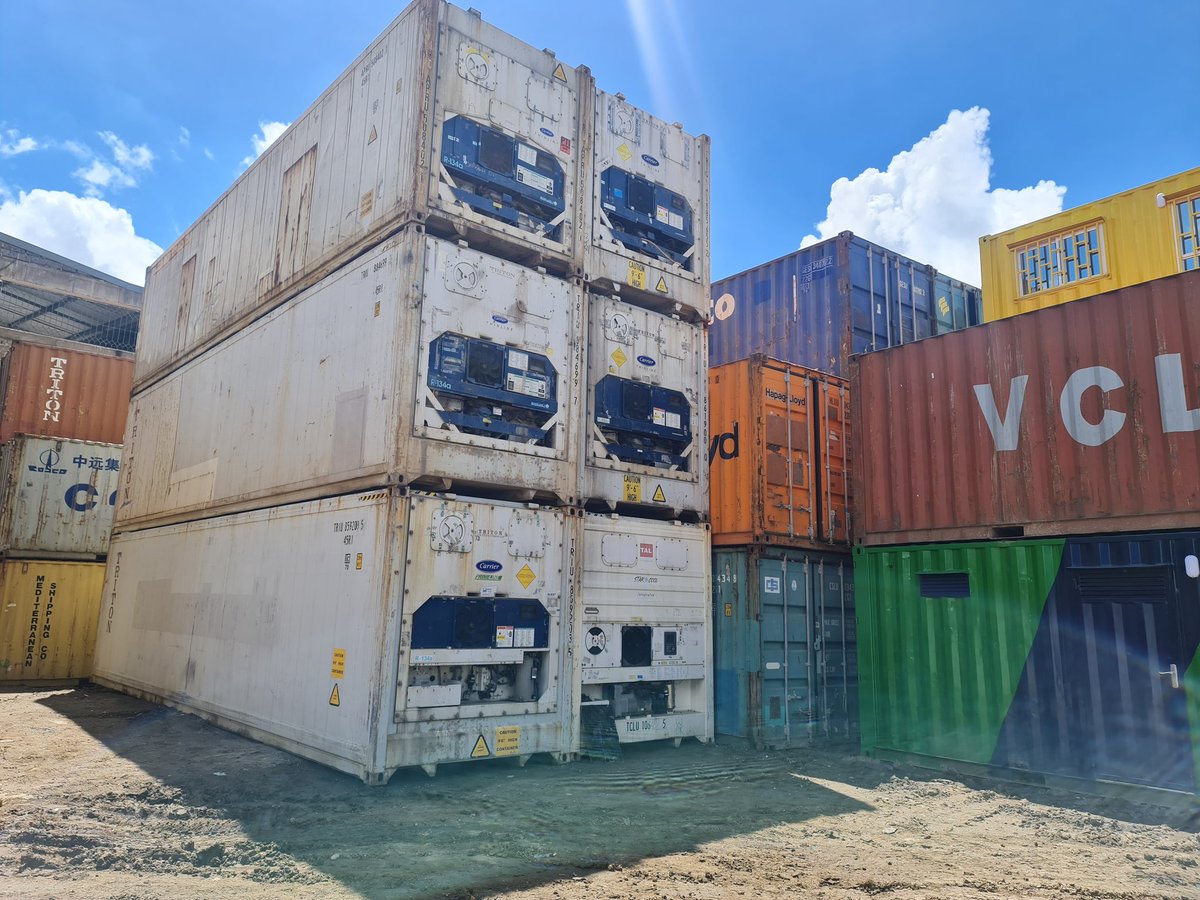 container_kenya's tweet photo. We have in stock 20ft and 40ft refrigerated Containers &amp; with a wide range of temperature control (+30°C to -30°C)  with 1yr warranty.
📲 +254 716068548
📧 duncan@containerskenya.com
#Titanic #marywambui #FeelTheRoar #OceanGate #buzeki https://t.co/mEOMnxe0Hu