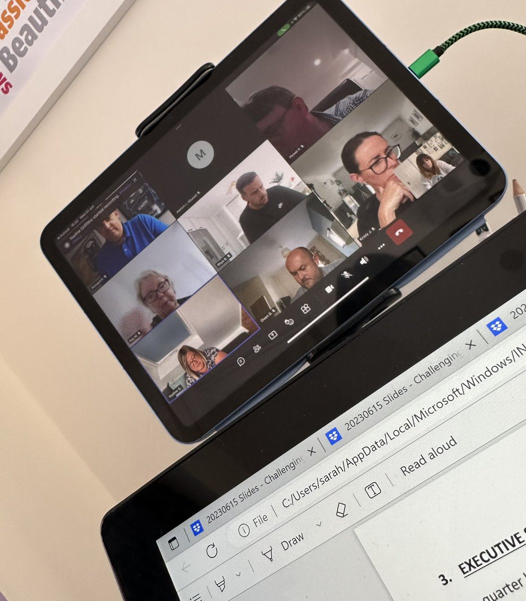 Virtual <a href="/CRugbyCommunity/">Cardiff Rugby Community Foundation</a> Board meeting last night due to Harry Styles. Always so proud to hear of all the great work that <a href="/nadgegriff/">Nadine Griffiths</a> and the team are doing. Really making a difference to our communities 💙