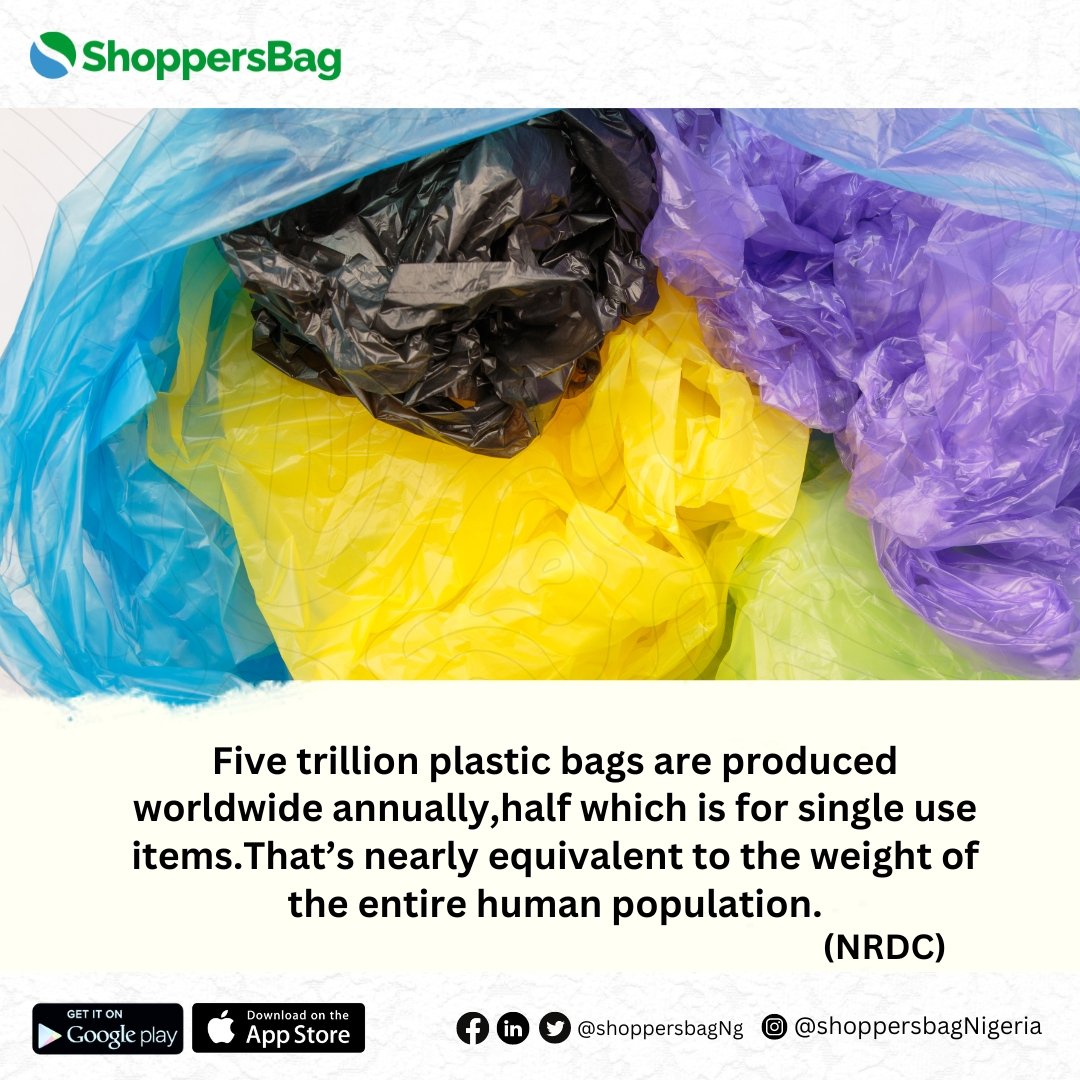 Without taking action, the space intended for you could potentially be overrun by single-use plastics.
Join the fight against single use plastics.

 #shoppersbag #sustainableliving #newlifetstyle #ecoconscious #zeroplastic