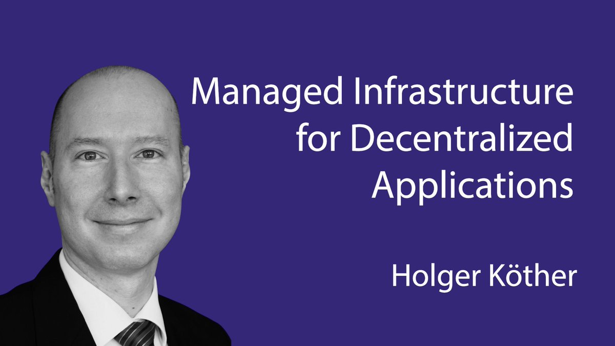 TangleCon (@tanglecon) on Twitter photo #Blockchain technology has the potential to revolutionize industries. Therefore, organizations implementing blockchain solutions must manage the underlying infrastructure.
More on that in <a href="/HolgerKoether/">Holger Köther ✨</a> talk at #TangleCon bit.ly/431Qlg4
#WEB3 #iota #DLT #Blockchain technology has the potential to revolutionize industries. Therefore, organizations implementing blockchain solutions must manage the underlying infrastructure.
More on that in <a href="/HolgerKoether/">Holger Köther ✨</a> talk at #TangleCon bit.ly/431Qlg4
#WEB3 #iota #DLT