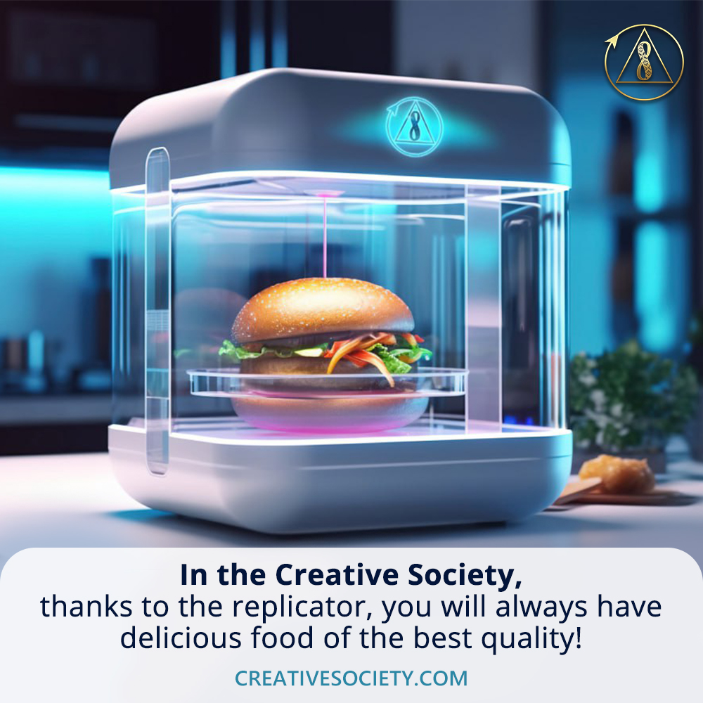 Tired of #cooking all the time? The replicator is coming to the rescue! 
What now seems like #science fiction will be a reality in the #CreativeSociety! 
Find out more about this #technology at the International Forum #GlobalCrisis  #ThereisaWayOut:
🔵 youtu.be/XKMIjALqMQ4?t=……