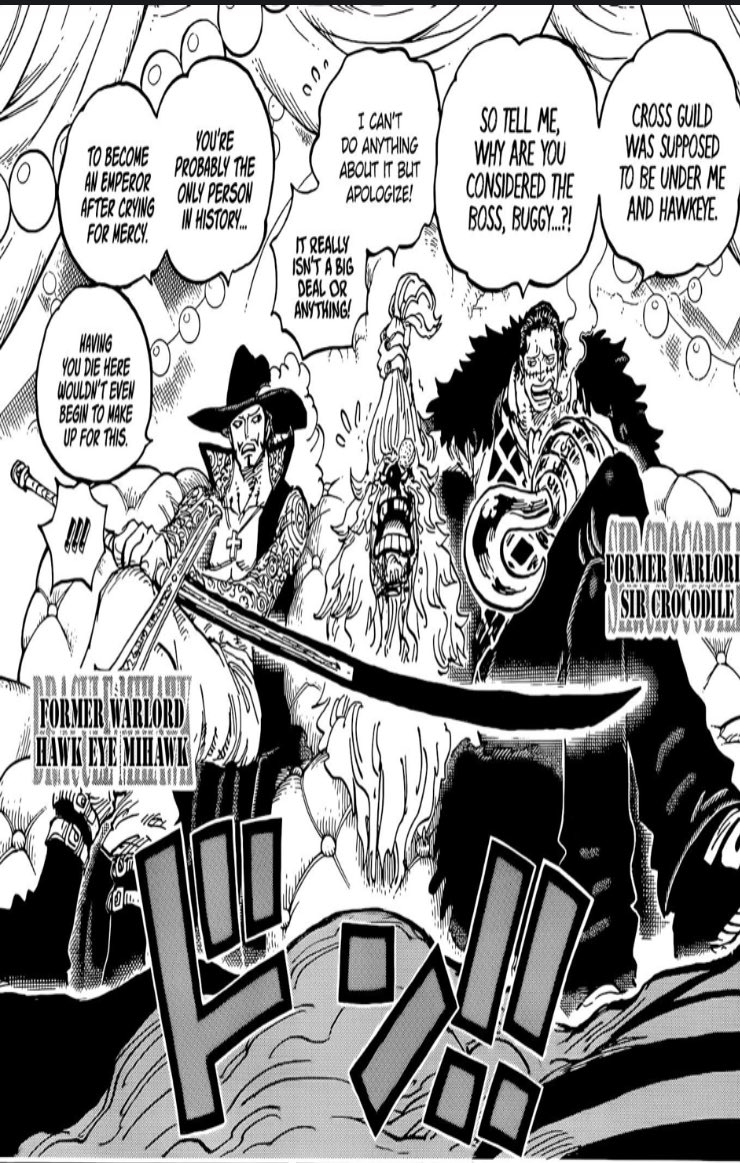 Did crocodile call Mihawk to exterminate the seraphims?
#ONEPIECE1087 #ONEPIECE #ONEPIECE1086