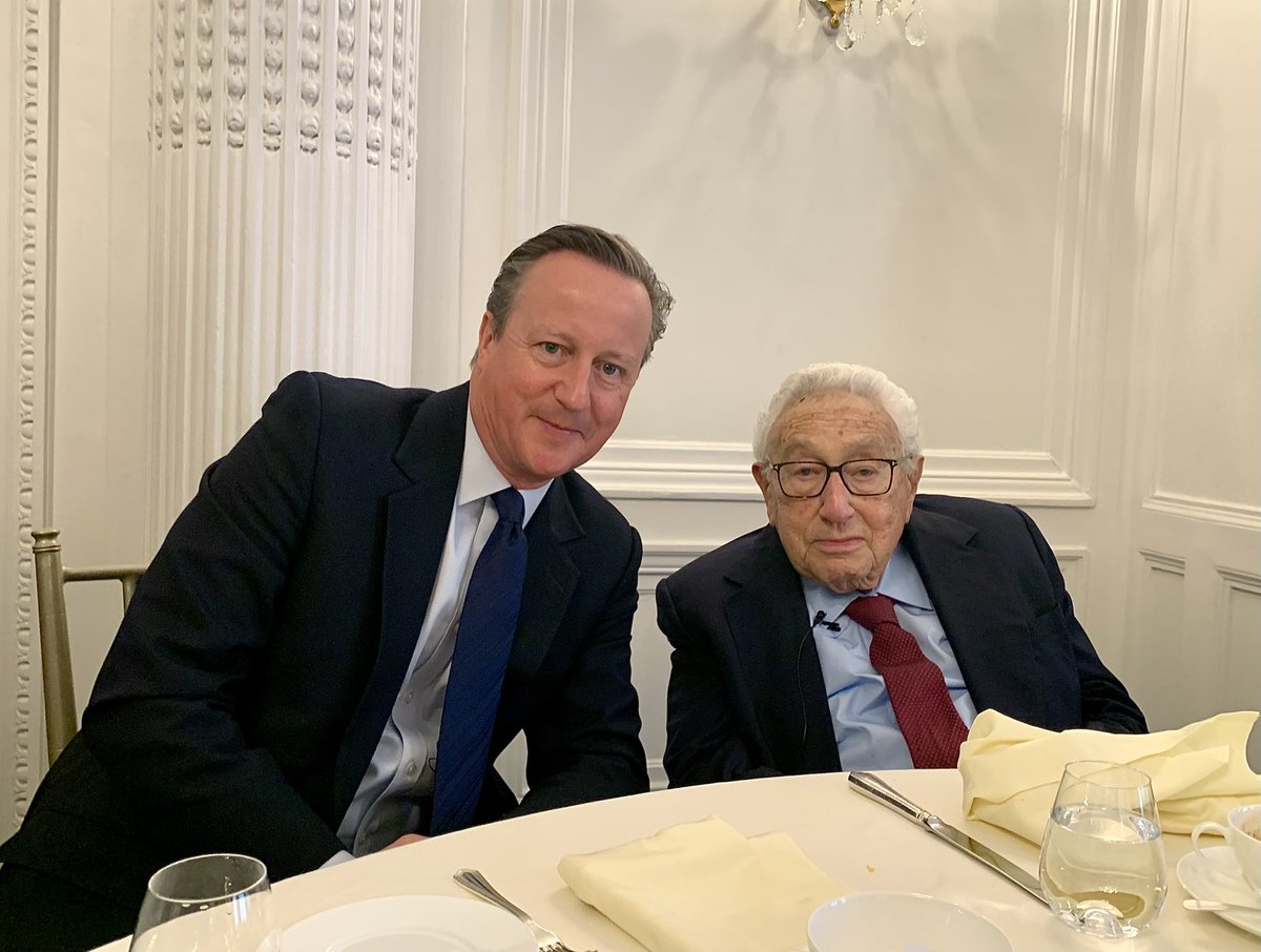 A real pleasure to host Henry Kissinger this week, our long standing friend and Patron, who spoke about the strategic challenges and opportunities facing the world. Great to have you with us, Dr Kissinger!