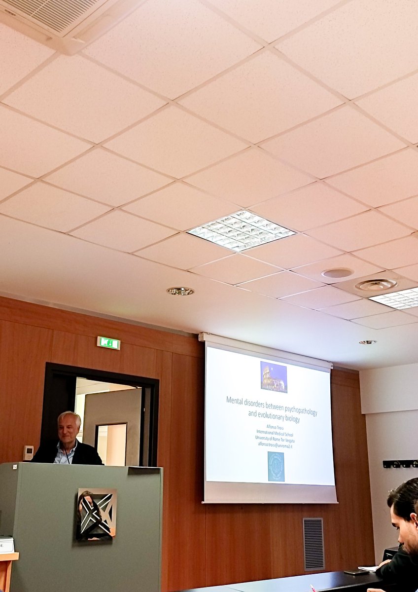 UNIMIB Psychiatry - Milano Lab (@unimib_psychiat) on Twitter photo 🔔 🔔 <a href="/unimib/">Università degli Studi di Milano-Bicocca</a> now presents:
"Mental disorders between psychopathology and evolutionary biology"
With Alfonso Troisi, University of Rome Tor Vergata
#Bicocca25
<a href="/unitorvergata/">Università di Roma Tor Vergata</a> 🔔 🔔 <a href="/unimib/">Università degli Studi di Milano-Bicocca</a> now presents:
"Mental disorders between psychopathology and evolutionary biology"
With Alfonso Troisi, University of Rome Tor Vergata
#Bicocca25
<a href="/unitorvergata/">Università di Roma Tor Vergata</a>