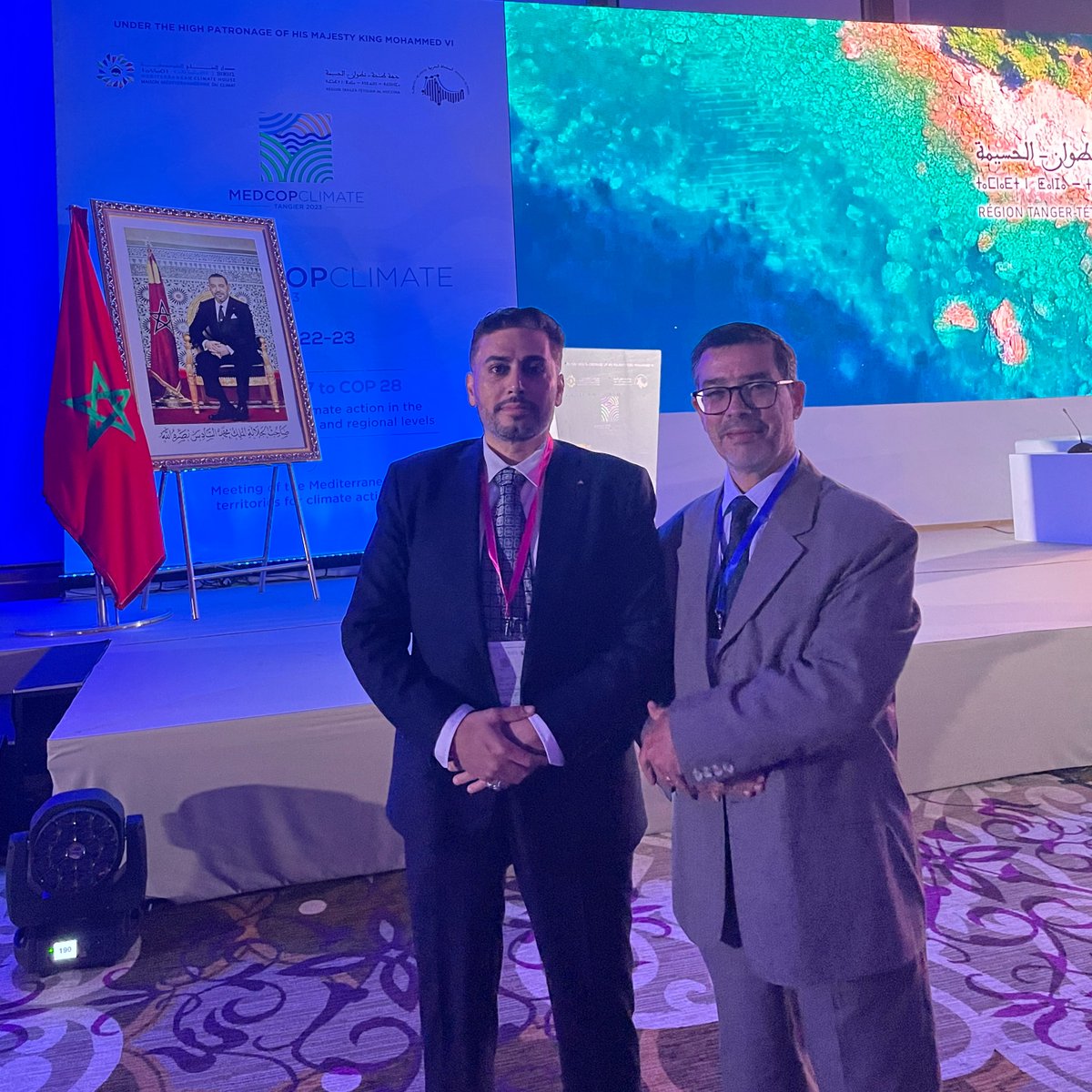 UfMSecretariat's tweet photo. The #UfM Hub3 at #MedCOP in #Morocco is ready to kick off with an incredible lineup! Joining us are @UNEPMAPNews, @planbleu and @DIMED_MEAE - Senior Advisor F. de Dinechin will be moderating two insightful sessions with opening speeches by UfM Deputy Secretary General @AbadiMutaz and UNEP MAP @TatjanaHema
#UfM4Water #UfM4BlueEconomy #UfM4FoodSecurity