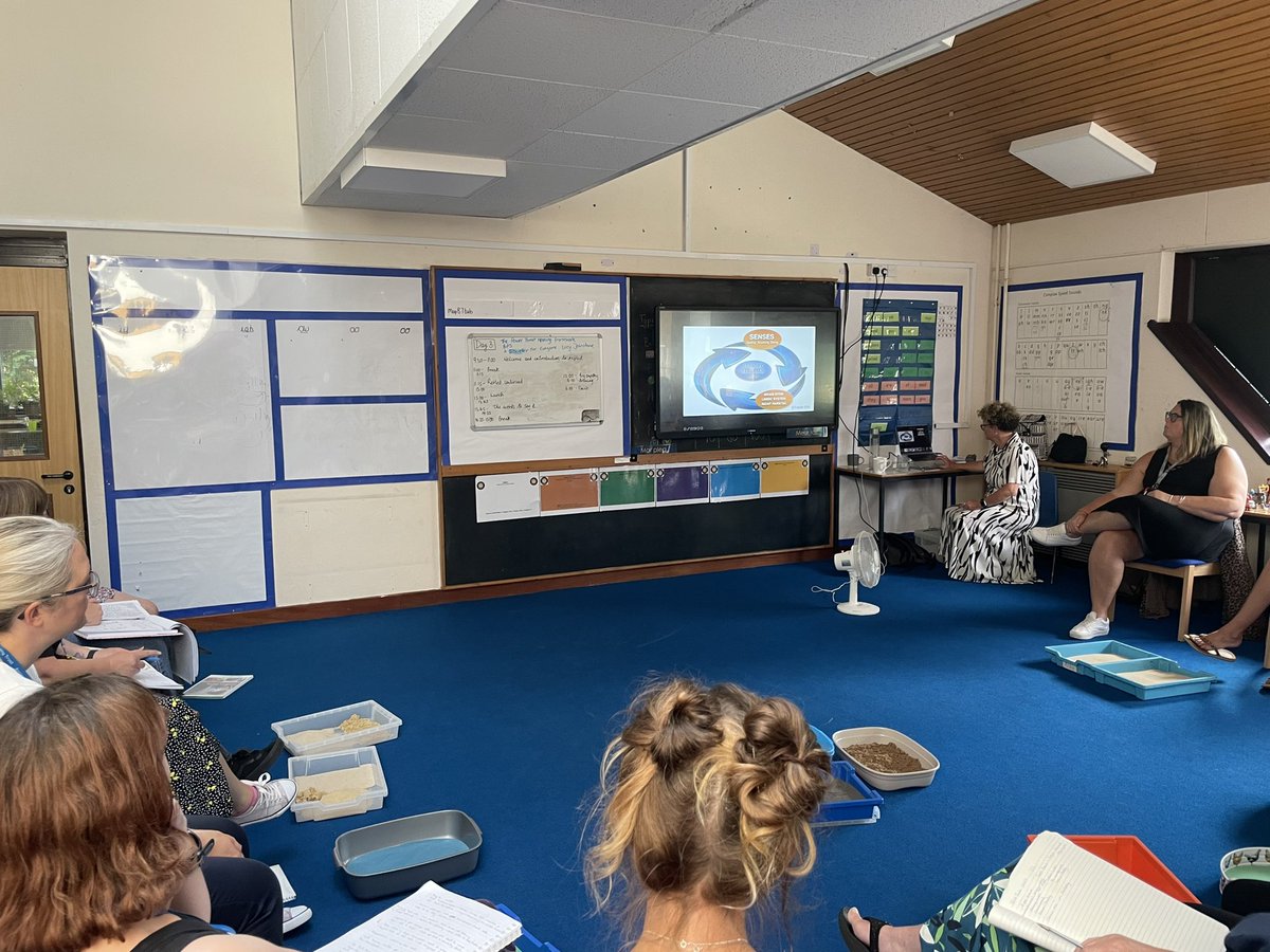 Today at Biscovey we host day 4 of our <a href="/AspireAcademies/">Aspire Academy Trust</a> <a href="/TISUK_/">Trauma Informed Schools UK</a> 11 day practitioner course. Sandy tray work is the focus of the day. Alongside this we are also running session 2 of our parent course (SPACE) with our PSA and TIS lead! #loadsgoingonatBA