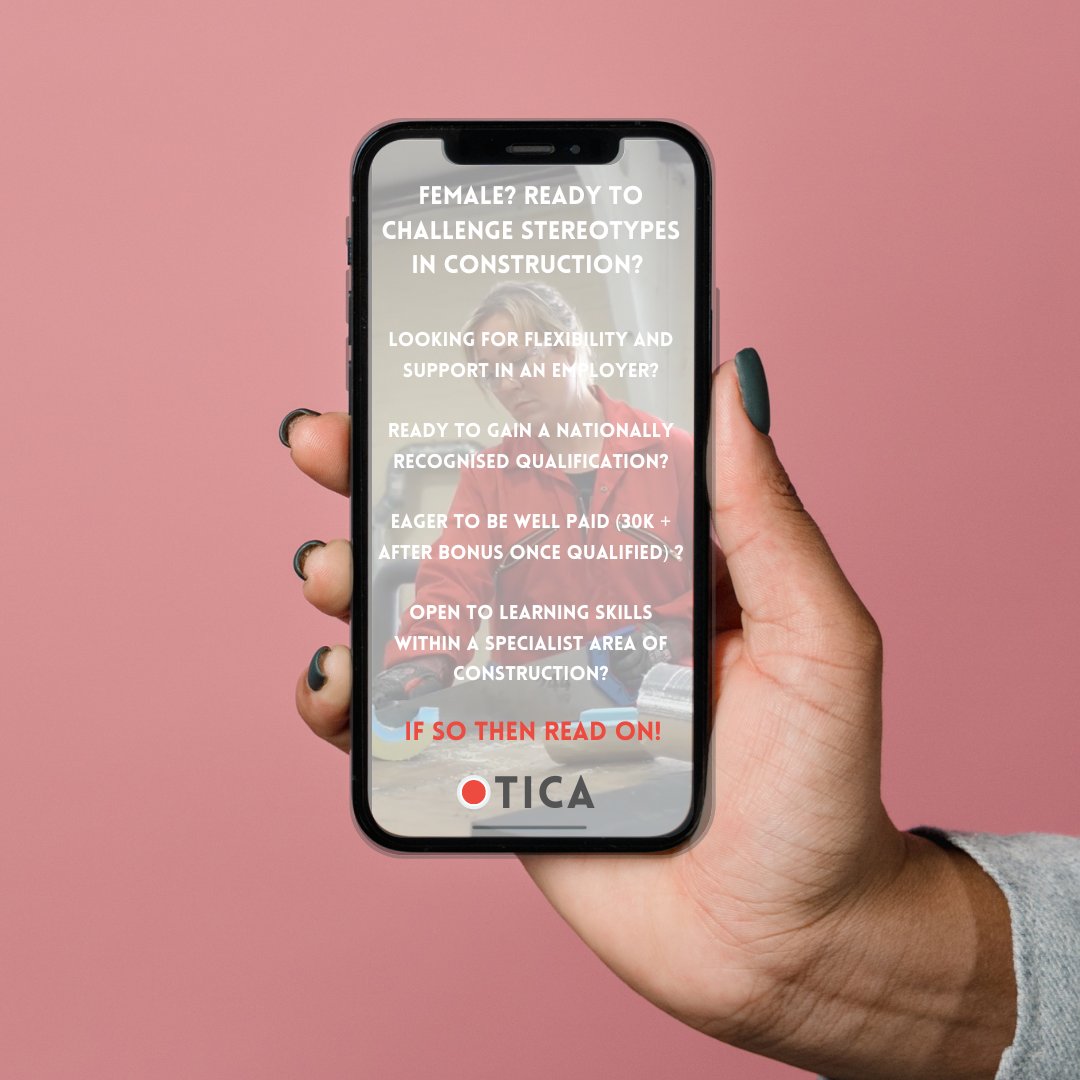 TICAACAD's tweet photo. @TICAACAD are launching a female apprenticeship pilot to try encourage more females into the Thermal Insulation industry. We are looking for females of 18+ years based in the East Midlands area

 Follow the link to find out more and apply 👷🏼‍♀️ 👷🏾‍♀️ 👷🏽‍♀️ 👷🏻‍♀️

https://t.co/RKJzChzxdP https://t.co/GE844KV2dA