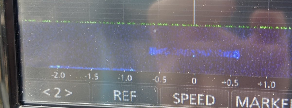 Here another photo from the polarization rotor by <a href="/superandz/">AndZ</a> 
#greencube operation increasingly difficult here on the campsite. QRM, ISM splatter, some kind of repeater triggered on +/-435.312 and even another IO-117 operator 😄
Only QSO this pass: HB9/<a href="/FG8OJ/">ＦＧ８ＯＪ🏝️🛰️🌑</a> 🙏
