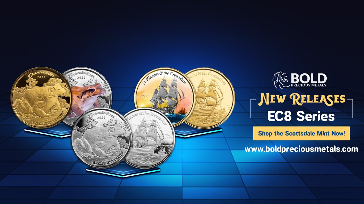 Check out this outstanding EC8 Series from the Scottsdale Mint. Shop at Bold Precious Metals and get a fantastic deal.

boldpreciousmetals.com

boldpreciousmetals.com/sale/scottsdal…

#ScottsdaleMint #EC8Series #BoldPreciousMetals #PreciousMetals #AmazingDeals #BoldDeals