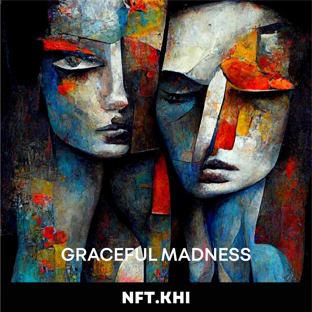 #NFTKHI X @gracefulmadness 

Graceful Madness is mixed media artist using analog & digital photography, digital painting & illustration, ai technology and human vision. 🤳✌️

#CreoCurated
#AsIRLAsItGets

🌐