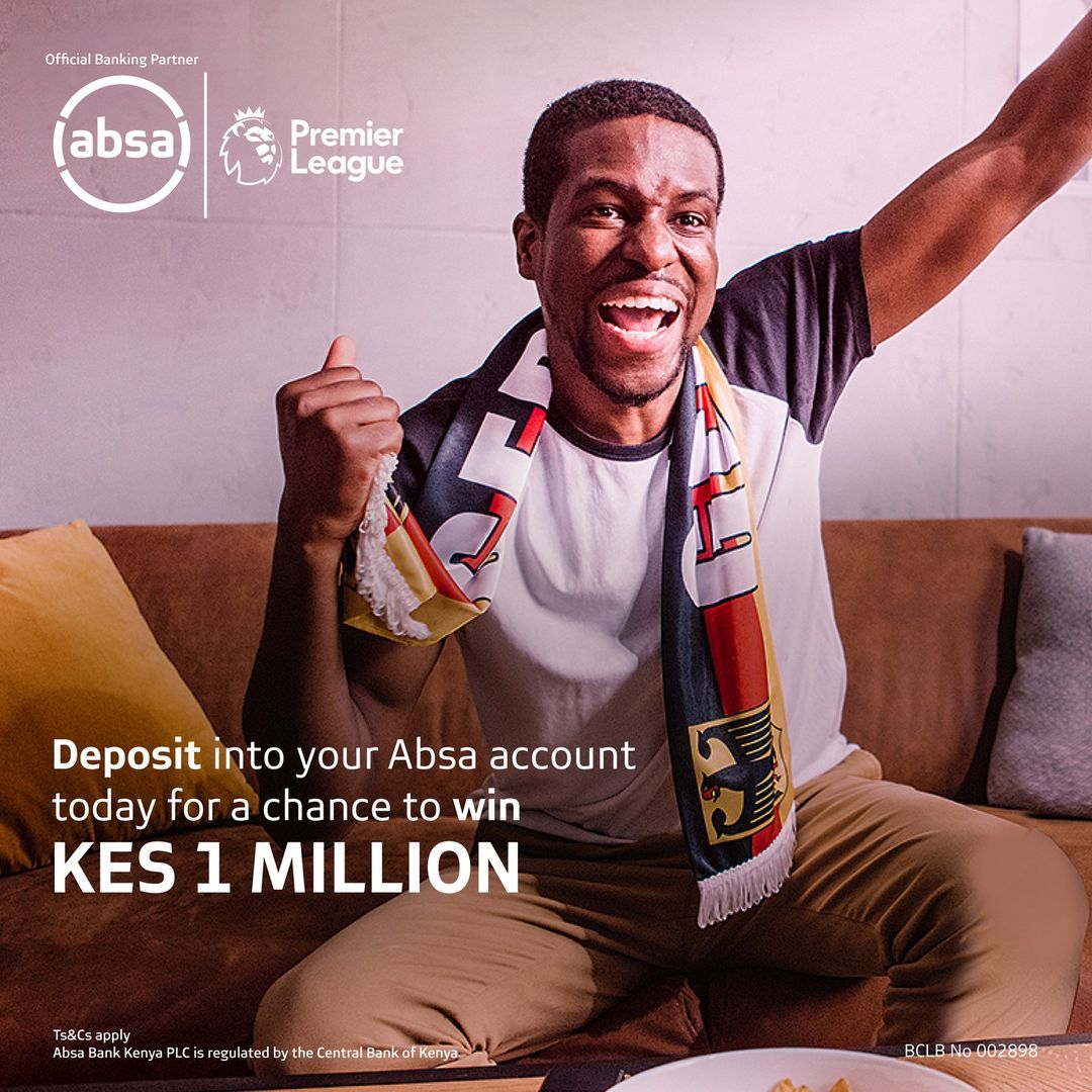 You can now save na uwe millionaire . It's possible with @AbsaKenya  open and deposit into your Absa savings account.10 lucky customers get double their deposit upto 100k and one lucky winner of KSh 1M every month  for just depositing 🔥
#TheAbsaAssist #ImarikaNaAssistYaMita