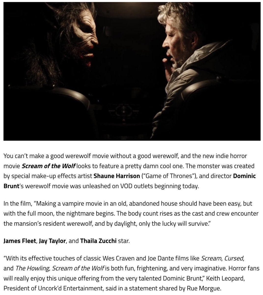 Wild Edric Media (@wildedricmedia) on Twitter photo Last week <a href="/wolfmanorfilm/">Wolf Manor</a>, the horror film we co produced, was released in the USA with a new name âScream of the Wolfâ. Itâs been getting some great reviews. Itâs all very exciting! #wolfmanor #screamofthewolf #horrorfilm #usarelease #greatreviews #wildedricmedia #dominicbrunt Last week <a href="/wolfmanorfilm/">Wolf Manor</a>, the horror film we co produced, was released in the USA with a new name âScream of the Wolfâ. Itâs been getting some great reviews. Itâs all very exciting! #wolfmanor #screamofthewolf #horrorfilm #usarelease #greatreviews #wildedricmedia #dominicbrunt