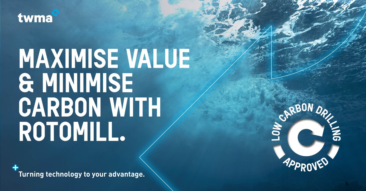 Maximise value &amp; minimise carbon with the RotoMill®. At TWMA, we deliver cutting-edge wellsite processing solutions that drive value while minimising your carbon footprint.

#lowcarbondrilling #drillingwastespecialist #thegoldstandard