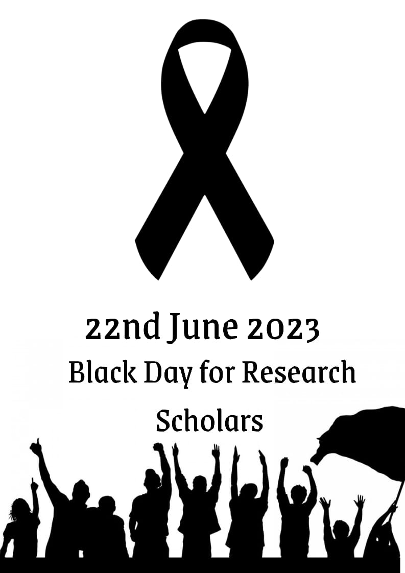 #Blackdayforresearchscholars
#ShameDST
#Hikeinfellowship60
#Unacceptablehike
#ShameonGOI x.com/indiadst/statu…